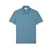 Lacoste Men's L.12.12 Short Sleeve Classic Fit Green Croc Polo, Limestone, Large