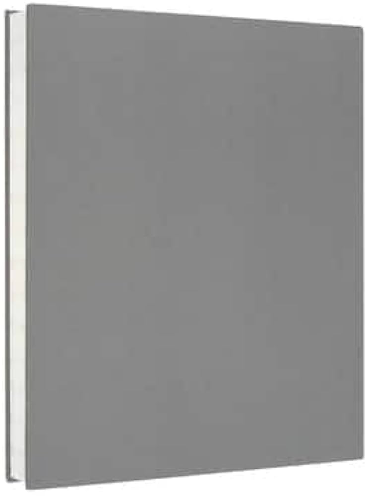 Amazon.com: Gray Lay Flat Spineless Hardcover Sketchbook by
