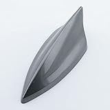 Antenne aileron de Requin spéciale pour autoradio Opel Astra G/h/j/k/f, Signal Plus Puissant, Finition Piano Grise.