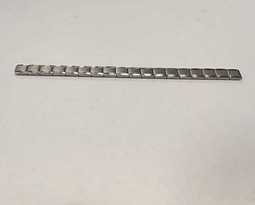 Eligo Jewellery Quiges - 9mm Italian Style Charm Link Module Bracelet Stainless Steel Matte for Italian Style Charm Links