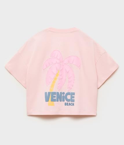 Image of Alan Jones Clothing Girls Crop T-Shirt | Short Length Drop Shoulder Tee | Printed Casual Top for Girls