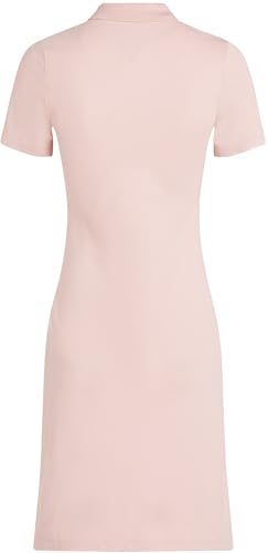 Tommy Hilfiger Damen Polokleid 1985 Pique Slim Fit, Rosa (Foggy Pink), XS – Ansicht 5