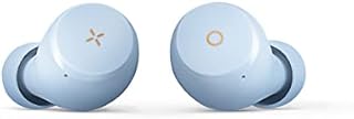 Edifier X3 Mini Wireless Earbuds - Qualcomm® aptX -CVC 8.0 Noise Cancelling Earphones - Bluetooth 5.0-24H Playtime - IP55 Waterproof -Deep Bass for Sport-Blue