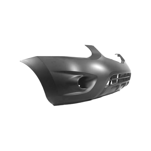 Image of FitParts Compatible with Nissan Rogue 2011-2013 Front Bumper Cover | Primed, With Fog Light Holes, Without Tow Hook Hole, Ready to Paint, OEM 620221VK0H, NI1000277