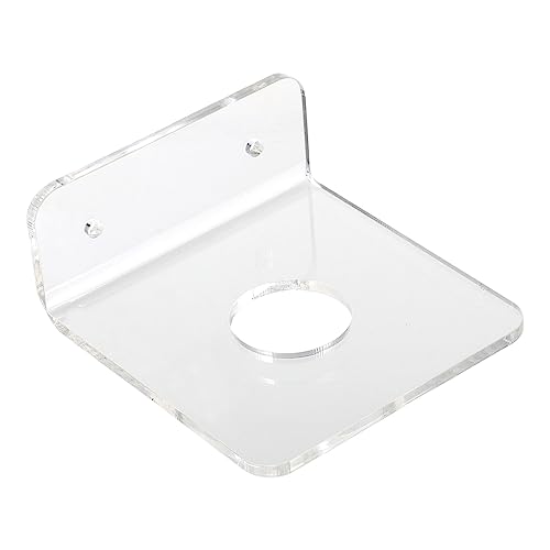 ibasenice Baseball Stand for Ball Display Wall-mount Bat Holder Acrylic Sports Memorabilia Shelf Wall Ball Display Rack