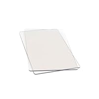 Sizzix 655093 Standard-Schneidpläne, 1 Paar, Kunststoff, 22.2 x 15.5 x 0.3cm, Farblos