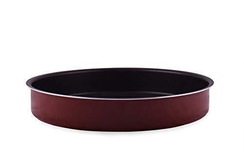 Baking Pan Aluminum Set Of 5 Non-Stick Round Roast Grill