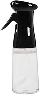 Oil Sprayer Dispenser Refillable 210ml Cooking BBQ Grilling Roasting Mister Bottle Black Barbecue
