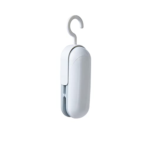 Vacuum Bags Sealer,2 in 1 Plastic Bag Sealer for Food Storage, Heat Sealer and Cutter with Silicone Heating Head,Portable Bag Sealer Heat Seal,Handheld Heat Vacuum Sealer for PP/PE/PVC Bags