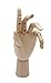 Paintersisters Gliederhand, 25cm Links, bewegliche Modellhand, Holzhand