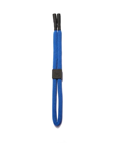 HAWKERS Cordón para Gafas Flotante, Diseñado para Practicar Cualquier Deporte Acuático, Enganches de Seguridad Engomados y Stopper Ajustable, Sujeción Extrema, Azul