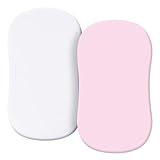 Baby-Bettlaken für Neugeborene, atmungsaktive Mikrofaser, für Kinderwagen, stilvoll,...