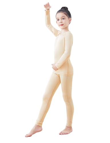 Conjunto base térmico para niñas Daydance Nude 3T-4T miniatura 3