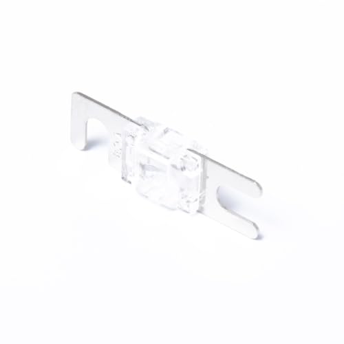 HEALLILY Fusibles Diseño Transparente y Materiales Metálicos y Plásticos ANL Mini de 80 Protección de Circuitos Paquete de 5 Unidades en Sistemas de Audio de Coche y Barco