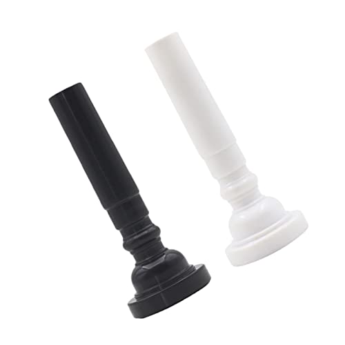 BESTonZON Delicate Trumpet Mouthpieces Trumpet-shaped Easy to Play Food-grade Abs Material French Horn Accessories Random Color