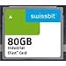 SFCA080GH1AO1TO-C-8C-21P-STD, Memory Cards Industrial CFast Card, F-86, 80 GB, 3D PSLC Flash, 0 C to +70 C