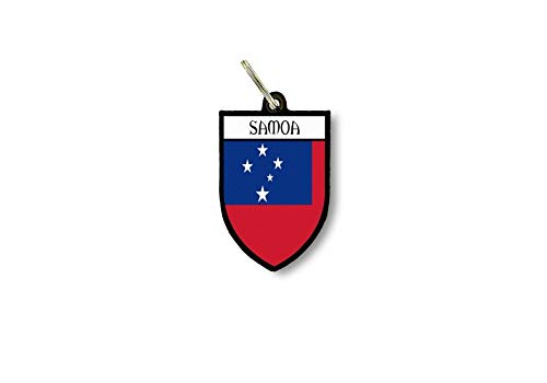 Porte cles clefs cle Drapeau Collection Ville Blason Samoa