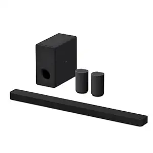 Sony New Launch BRAVIA Theatre Bar 8 Premium Soundbar Home Theatre System for TV with 360 SSM,IMAX,Dolby Atmos/DTSx (HT-A8000) with subwoofer SW3 & Rear Speaker SA-RS5-Black