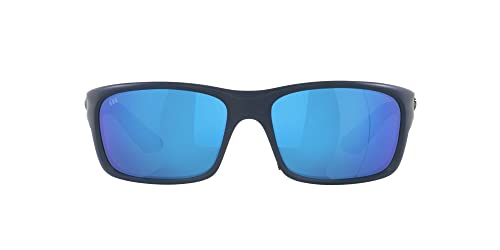 Costa Del Mar Herren Jose Pro Sonnenbrille, Mitternachtsblau/Blau, verspiegelt, polarisiert, 580 g, 62 mm