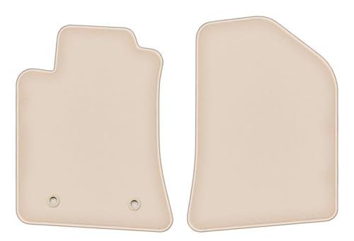 Tapis de voiture en velours beige pour Toyota Avensis II T25 avant