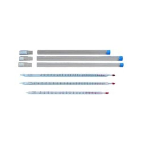 neoLabLine Glas Thermometer ohne Quecksilber, Blaue Füllung, -10° bis +250° C, 30cm Länge