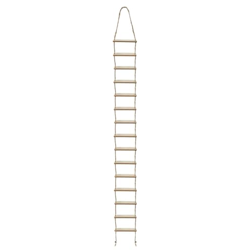 Oblique Unique Wichtel Leiter aus Holz – 60 cm Lange Hängeleiter...