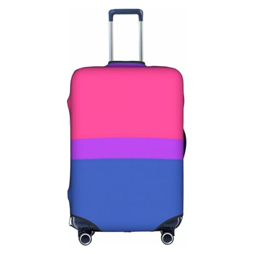 Housse de bagage élastique anti-rayure avec fermeture éclair pour grande valise L
