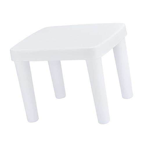 PRETYZOOM Elegant Low Stool Anti-Slip Footstool Children's Stool Versatile Furniture