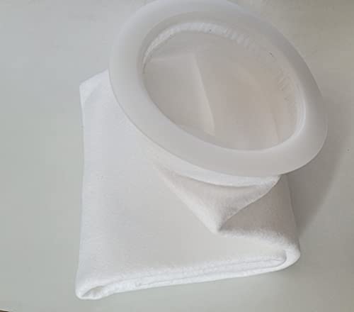 SPIRY-FI ENGINEERS Aqua 1-Micron Water Purifier Filter Bag - 4" Diameter x 20" Length Size | Filter Bag Suitable for Industrial Use Filtration | Easy Installation | for Enhanced Water Quality