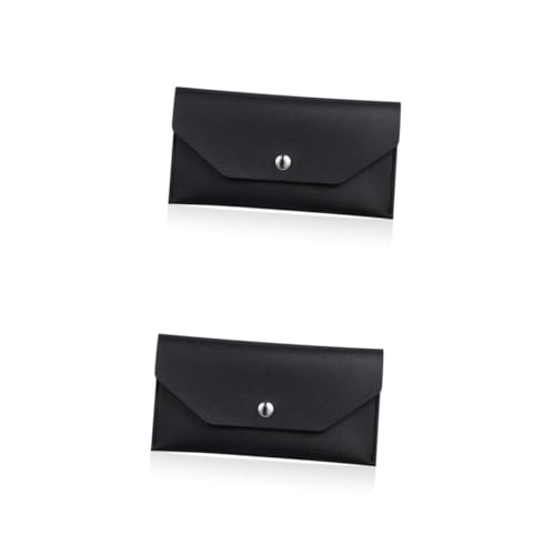 2pcs Clutch Bag Cash Envelope Wallet Multi-functional Pu Leather Wallet for Women Stylish and Lightweight Design for Budgeting Travel and Everyday Use3