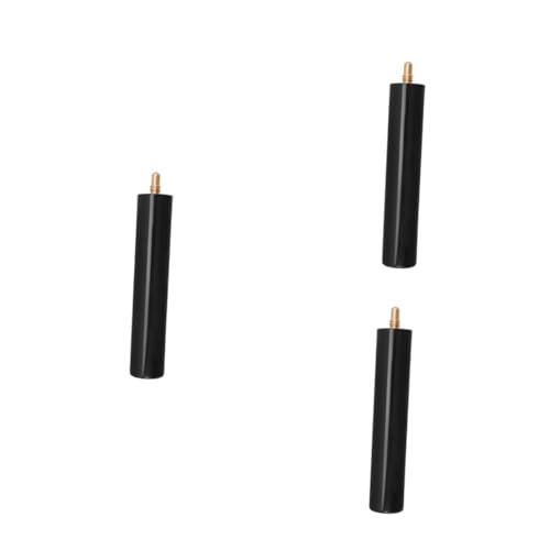 Toddmomy 3 Piezas Extensión De Taco De Billar Filtro De Goteo Billar Infantil Billar Extendido Billar De Juguete Filtro Limpiador De Filtro Accesorios De Billar Black El Plastico