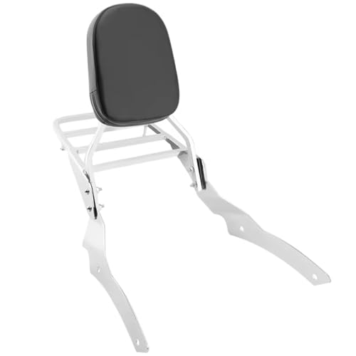 Sissy bar V Star XVS400 dossier amovible en acier avec porte-bagages moto custom