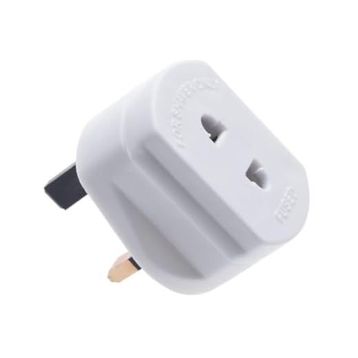 Reliable UK 2 Pin to 3 Pin Plug Adapter