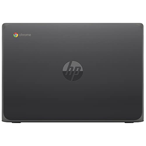 Image of HP Chromebook 11 11.6 inch Laptop Computer for Business or Education, AMD A4-9120C Processor up to 2.4GHz, 4GB DDR4 RAM, 32GB eMMC, 802.11AC WiFi, Bluetooth 5.0, Black, Chrome OS, BROAGE 64GB Flash Drive