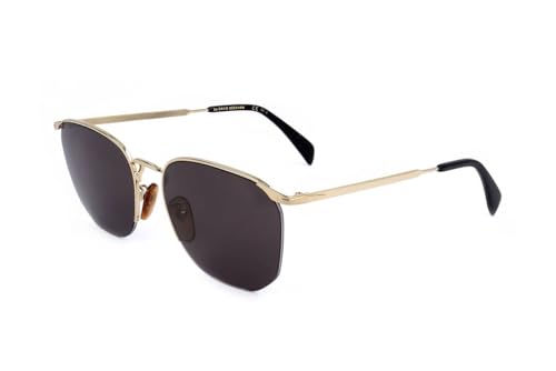 David Beckham Sunglasses - DB 1038/F/S 0RHL/IR - Gold Black/Grey Lens (58-19-145)