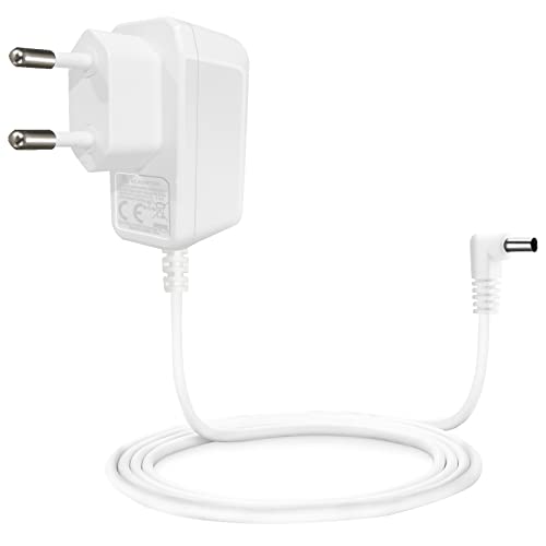 BURNNOVE Cargador de monitor de bebé de 5V cable de carga del adaptador de corriente Cargador alternativo para monitor de bebé blanco Cover