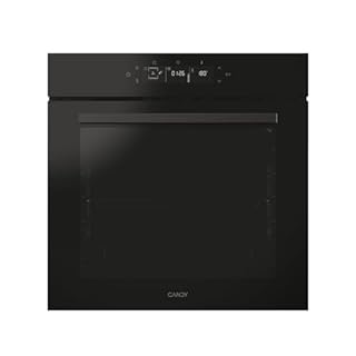 CANDY - Four Encastrable à Chaleur Pulsée - Pyrolyse/Hydrolyse, 6 Niveaux de Cuisson, A++, Cavité XXL (78L), Ouverture & Fermeture Douces, Noir - Interface 100% Tactile - 59,5 x 59,5 x 56,8 cm
