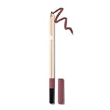 MAKE Beauty Continuum Lip Liner – Long Lasting Creamy Liner with Velvet Matte Finish – Includes Built-In Sharpener and Blending Brush – Highly Pigmented Dusty Pink Lip Color – Shade, Pulse
