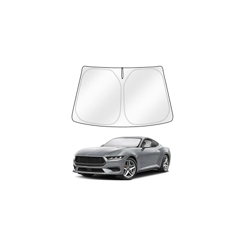 Mustang Mach-e Sun Shade|Windshield Sunshade Fits for Ford Mustang Mach-e 2021-2025 2026|Front...