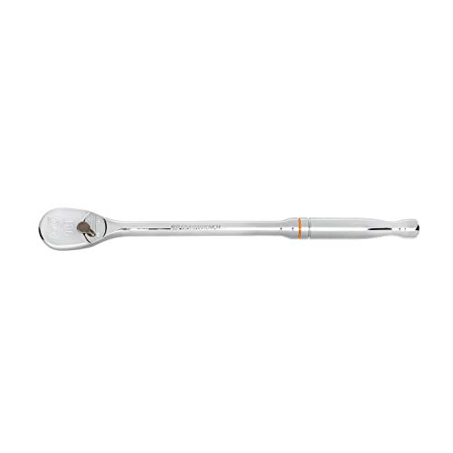Image of GEARWRENCH 2 Pc. 1 /4 inch & 3 /8 inch Drive 90 Tooth Long Handle Teardrop Ratchet Set - 81268T