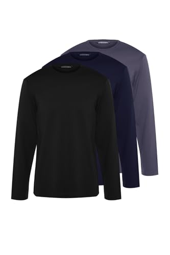 T-Shirt Homme Trendyol Tmnaw21ts0197 top mode masculine coupe droite en coton léger