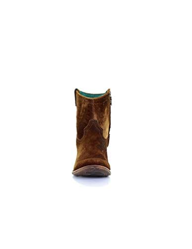CORRAL Women's Western Style Round Toe Lamb Leather Ankle Eudora Boots4