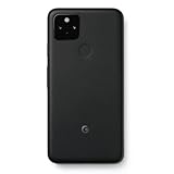 Google Pixel 5a 5G, US Version, 128GB, Mostly Black - Unlocked (Renewed)