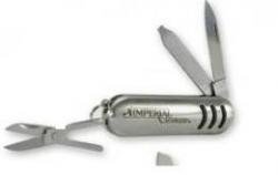 Schrade IMP12 Imperial Stainless Steel 2 Blade Pocket Knife with Scissors