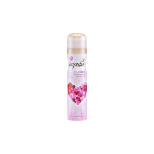 Impulse True Love Body Spray, 75 ml