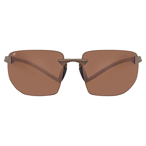 Serengeti - Lupton, Shiny Dark Brown, Phd 2.0 Drivers Non Polarized Glass, Medium-Large Size Sunglasses, Men Sunglasses, Sport, Drivers #TOP1