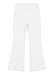 blibean Teen Girls Flare Yoga Leggings Big Kid Fall Bell Bottom Dance Pants Casual School Elastic High Waist Trousers Spring Wide Leg Legging with Pockets Size 8-9 Year Old White