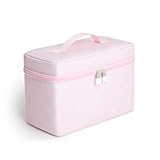 Tonies All-in-One Travel Bag - Sturdy Hard Case for Toniebox 2, Tonieplay Controller, Headphones, and 4 Figurines - Cloud Pink