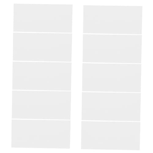 SOLUSTRE 100pcs Glass Slides for Specimens Microscope Slides for Laboratory Specimens Glass Microscope Slides Glass Transparent Glass Slides for Laboratory