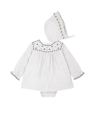 Robe bébé garçon Gocco ensemble raffiné aux broderies traditionnelles